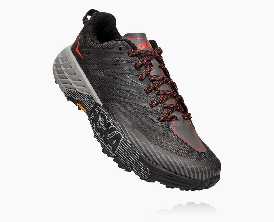 Chaussure Trail Hoka One One Speedgoat 4 Homme - Noir - XVA-309624